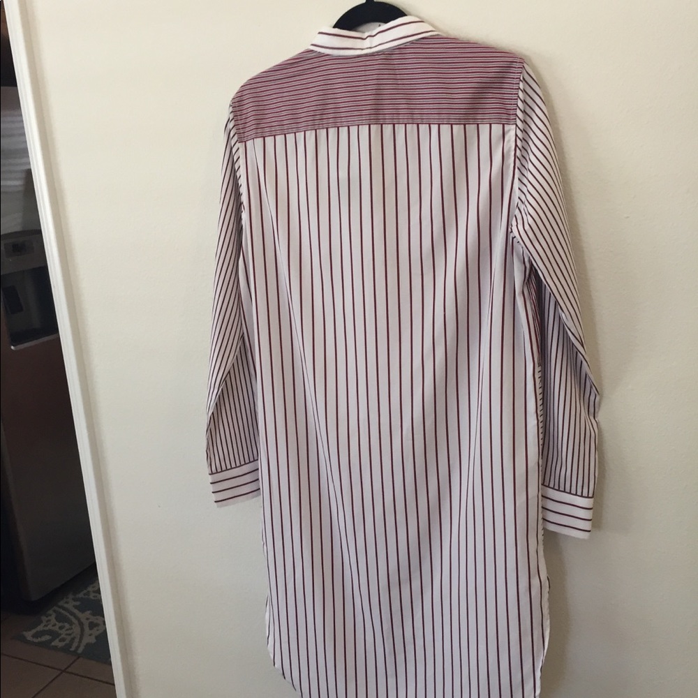 🆕LAUREN RALPH LAUREN STRIPED SHIRTDRESS🆕 - Picture 5 of 8